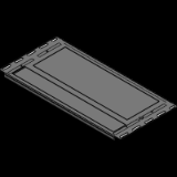 Gland plate module, vented - for VX IT