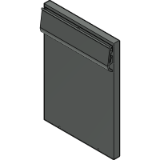 Clipboard - Handles, external mounting accessories