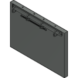 Ring board - Handles, external mounting accessories