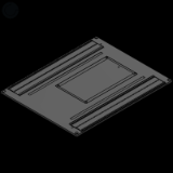 VX IT roof plate one-piece - VX IT roof plate one-piece