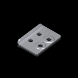 VX Sockel-Adapter - für Doppel-Lenkrolle