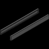 VX Base/plinth trim panel, side - Sheet steel