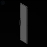 VX IT Sheet steel door, vertically divided, solid - VX IT Sheet steel door, vertically divided, solid