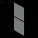 VX IT side panel, horizontal divided - VX IT side panel, horizontal divided
